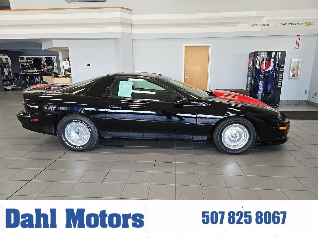 1999 Chevrolet Camaro Z28 in Black — front three-quarter view