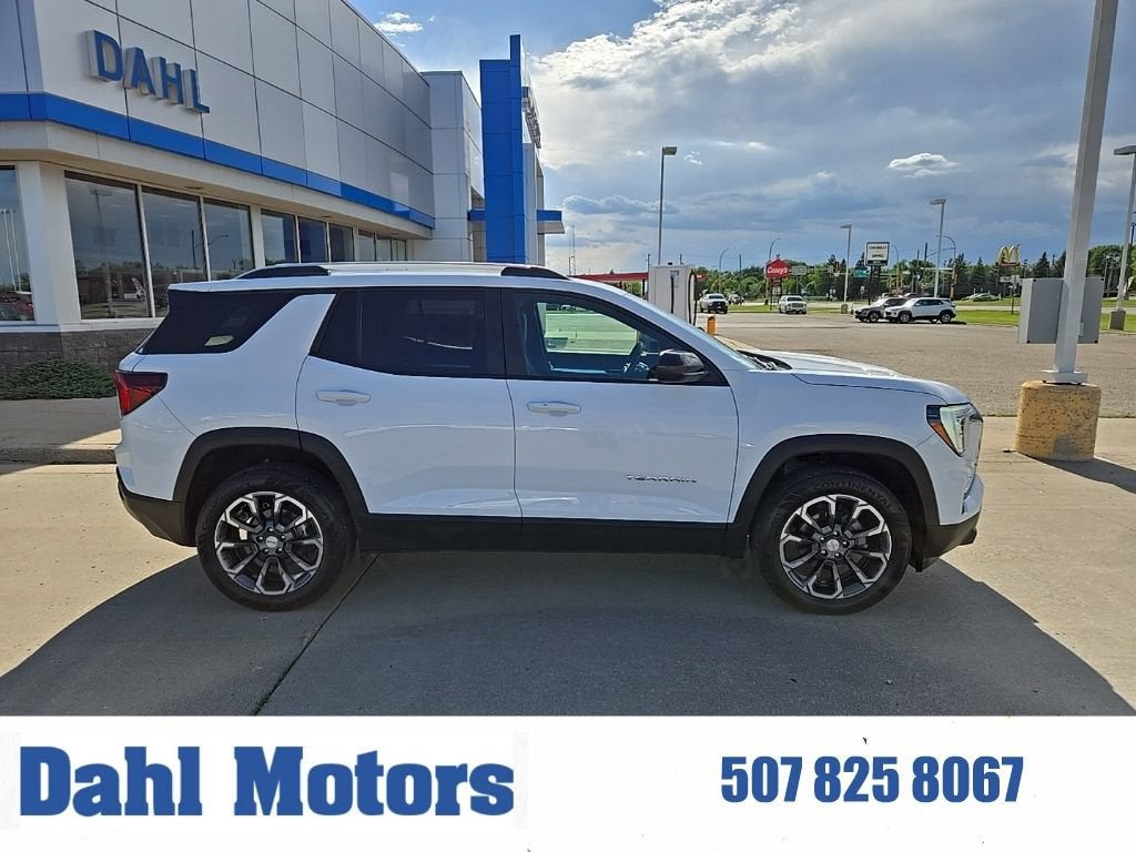 2025 GMC Terrain Elevation in Summit White — front three-quarter view