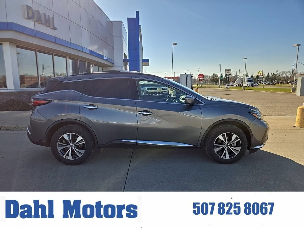2021 Nissan Murano SV in Gray — front three-quarter view